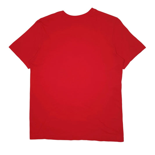Mens Red Nike   T Shirt