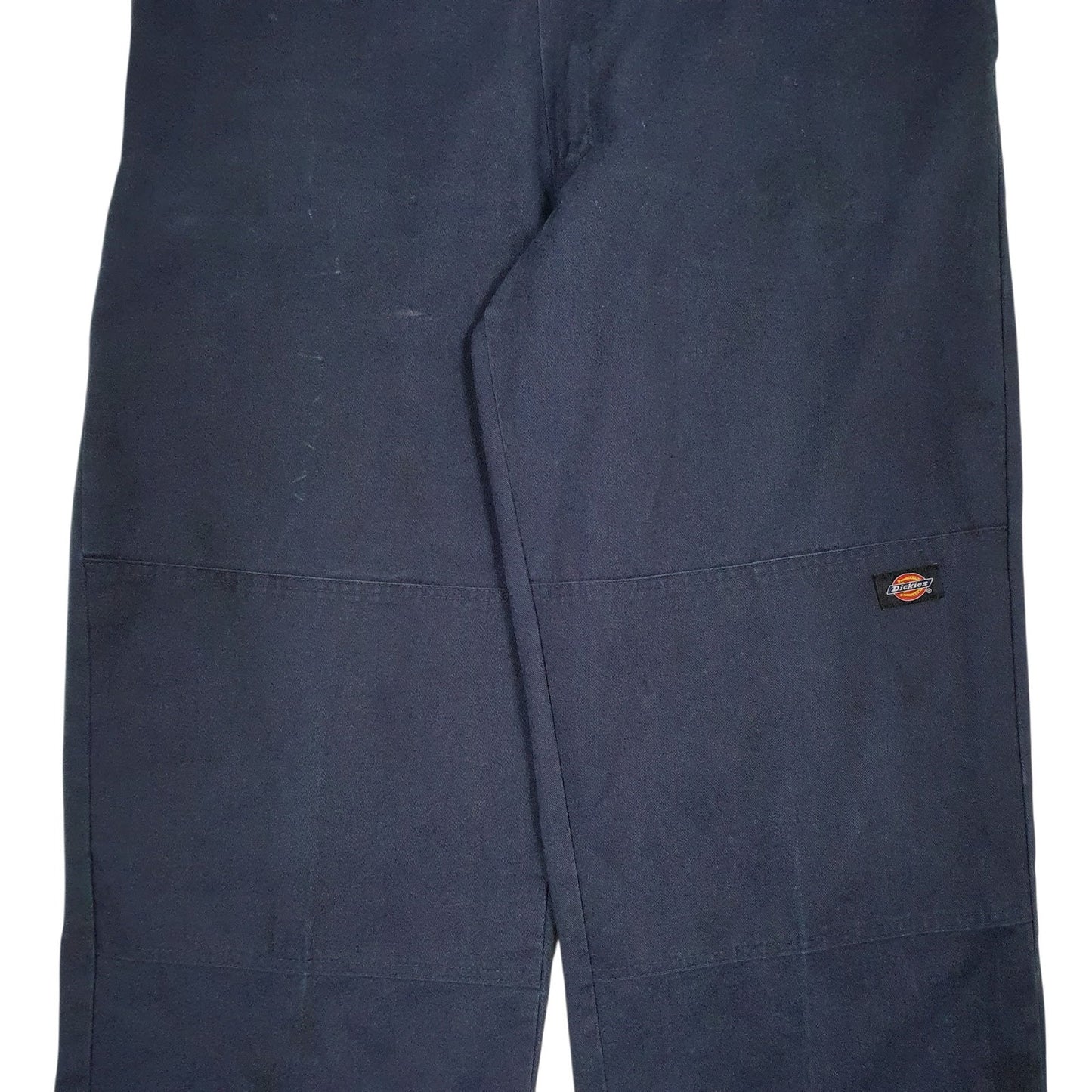 Mens Navy Dickies Workwear Double Knees  Trousers