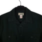 Mens Green L.L.Bean Chamois Flannel  Shirt