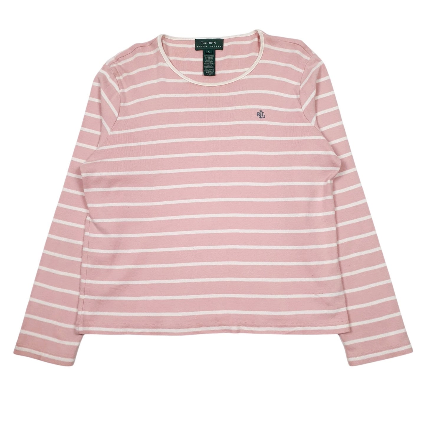 Womens Pink Lauren Ralph Lauren  Long Sleeve T Shirt