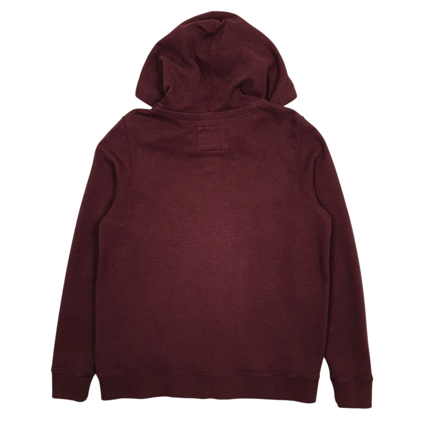 Womens Burgundy Fat Face Hoodie Full Zip Jumper