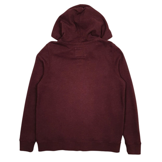 Womens Burgundy Fat Face Hoodie Full Zip Jumper