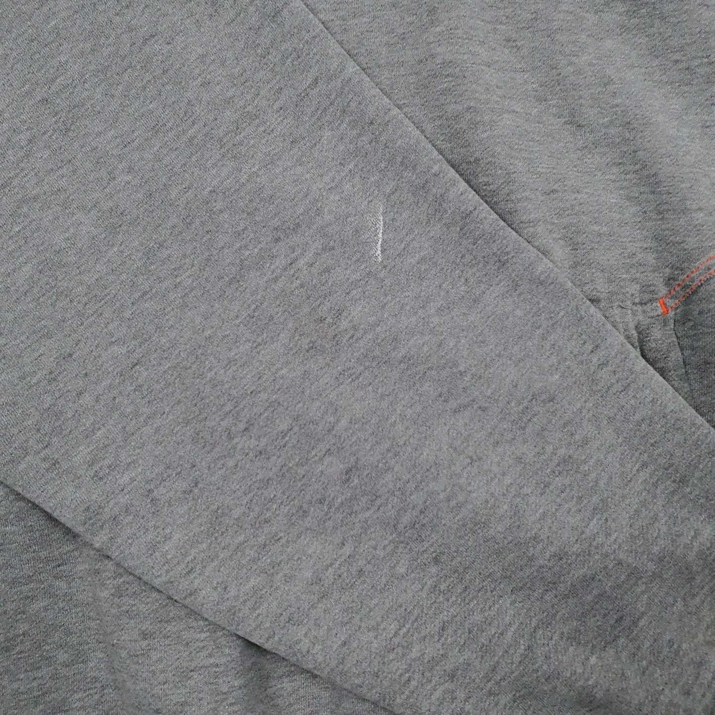 Mens Grey Nike Team Lacrosse Hoodie Jumper