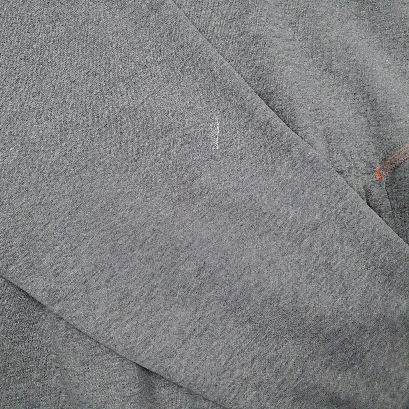 Mens Grey Nike Team Lacrosse Hoodie Jumper