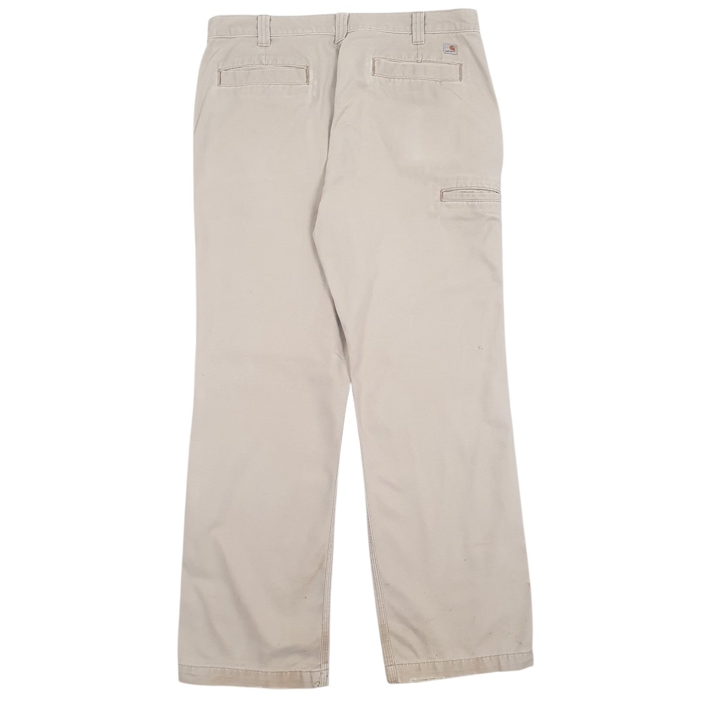 Mens Beige Carhartt Workwear  Trousers