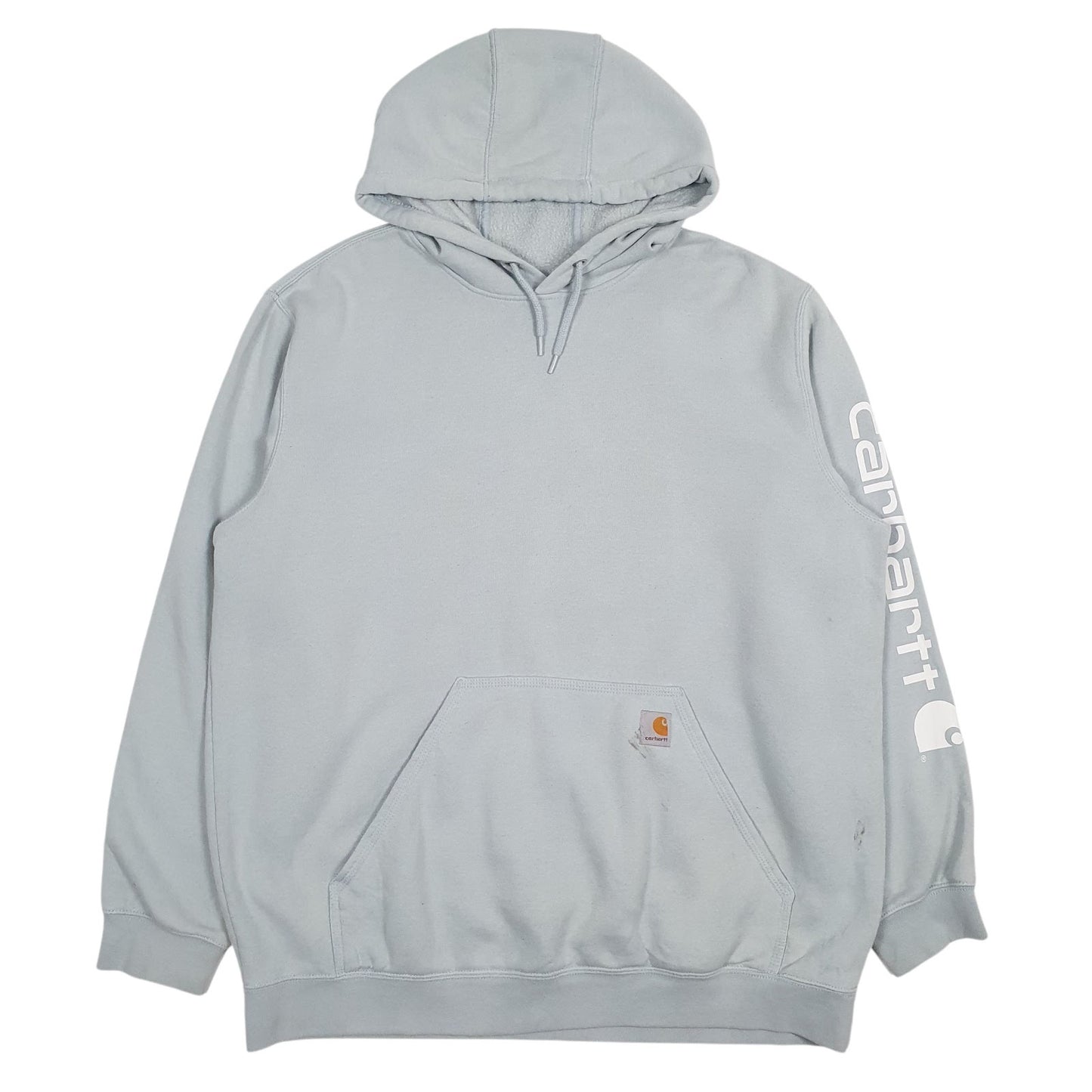 Mens Blue Carhartt  Hoodie Jumper