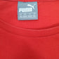 Mens Red Puma Spellout  T Shirt