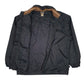 Mens Black Adidas Vintage 90s Oversized  Coat