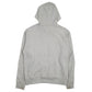 Mens Grey Champion Spellout Hoodie Jumper