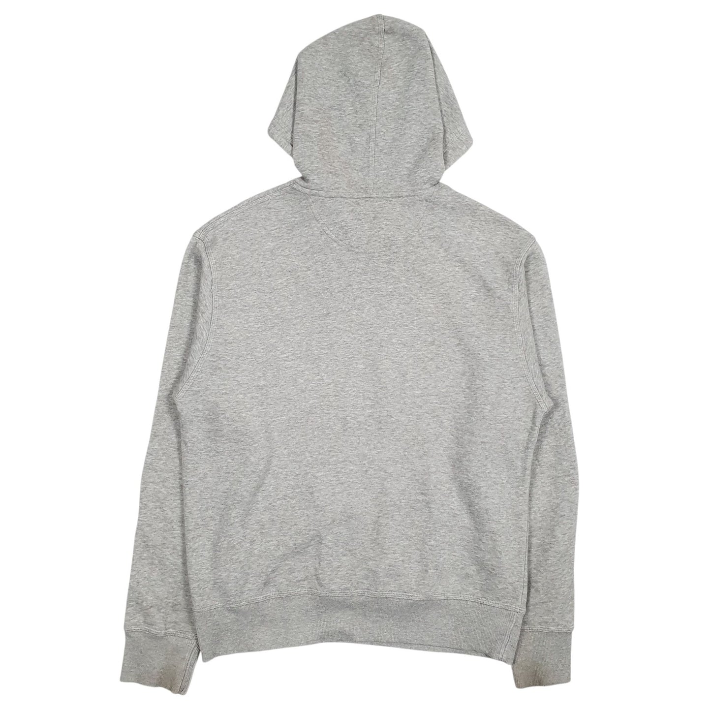 Mens Grey Champion Spellout Hoodie Jumper