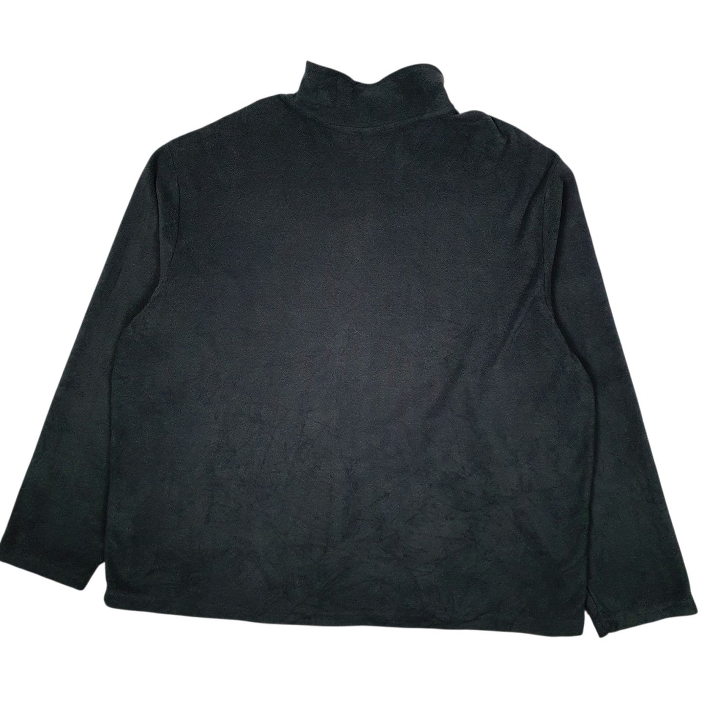 Mens Grey Starter  Quarter Zip Jumper