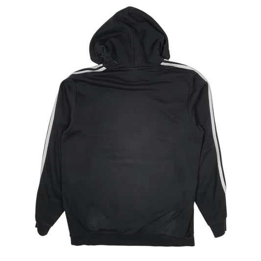 Mens Black Adidas  Hoodie Jumper