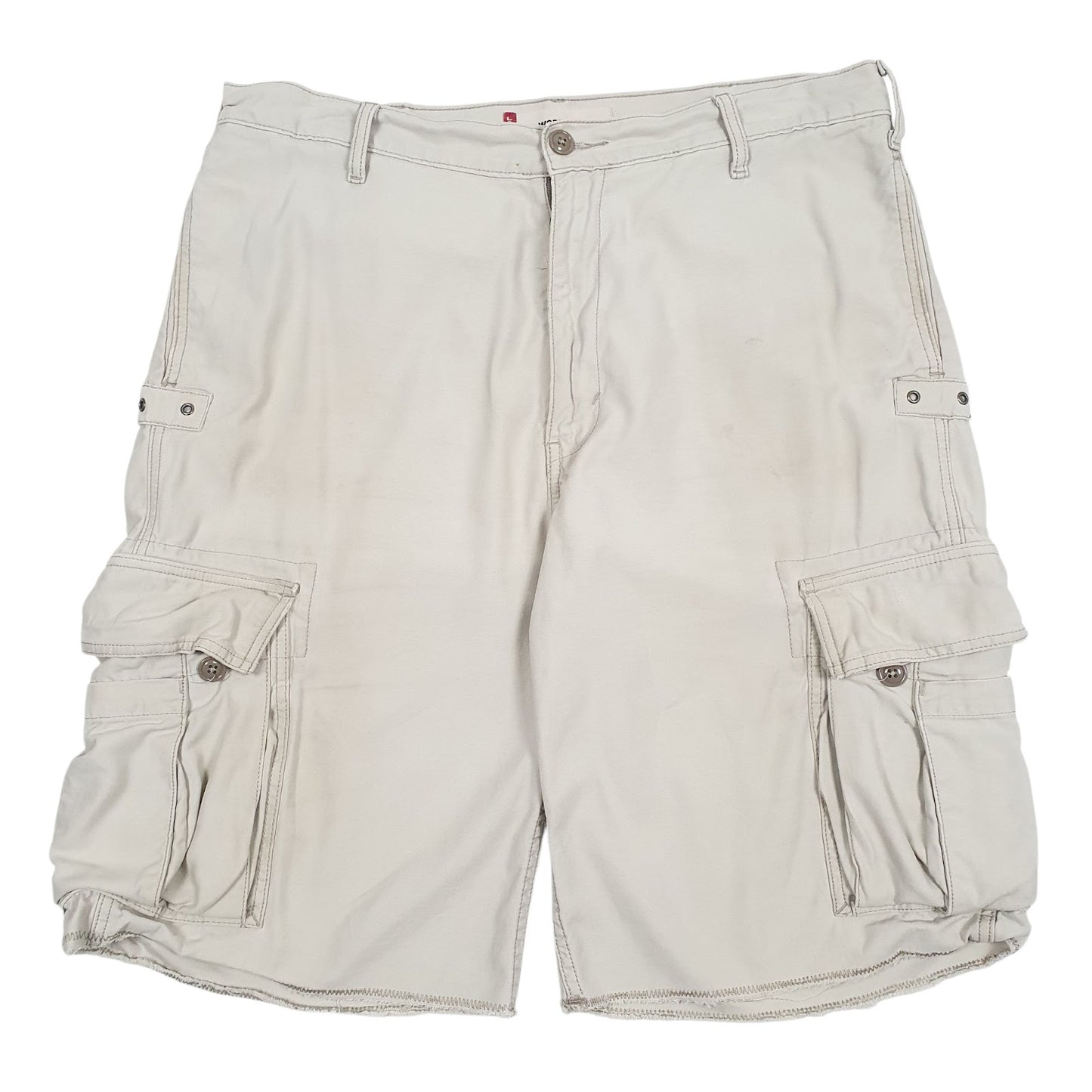Mens Beige Levis Workwear Cargo Shorts