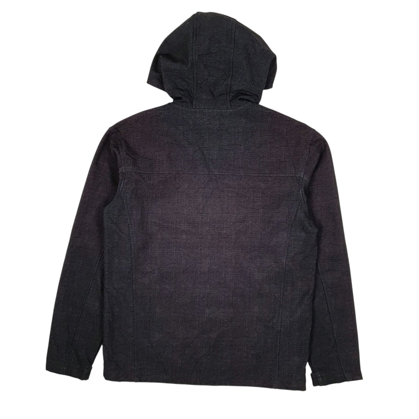 Mens Grey Reebok Windbreaker Hooded Hoodie Coat