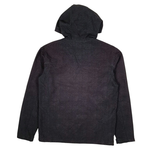 Mens Grey Reebok Windbreaker Hooded Hoodie Coat
