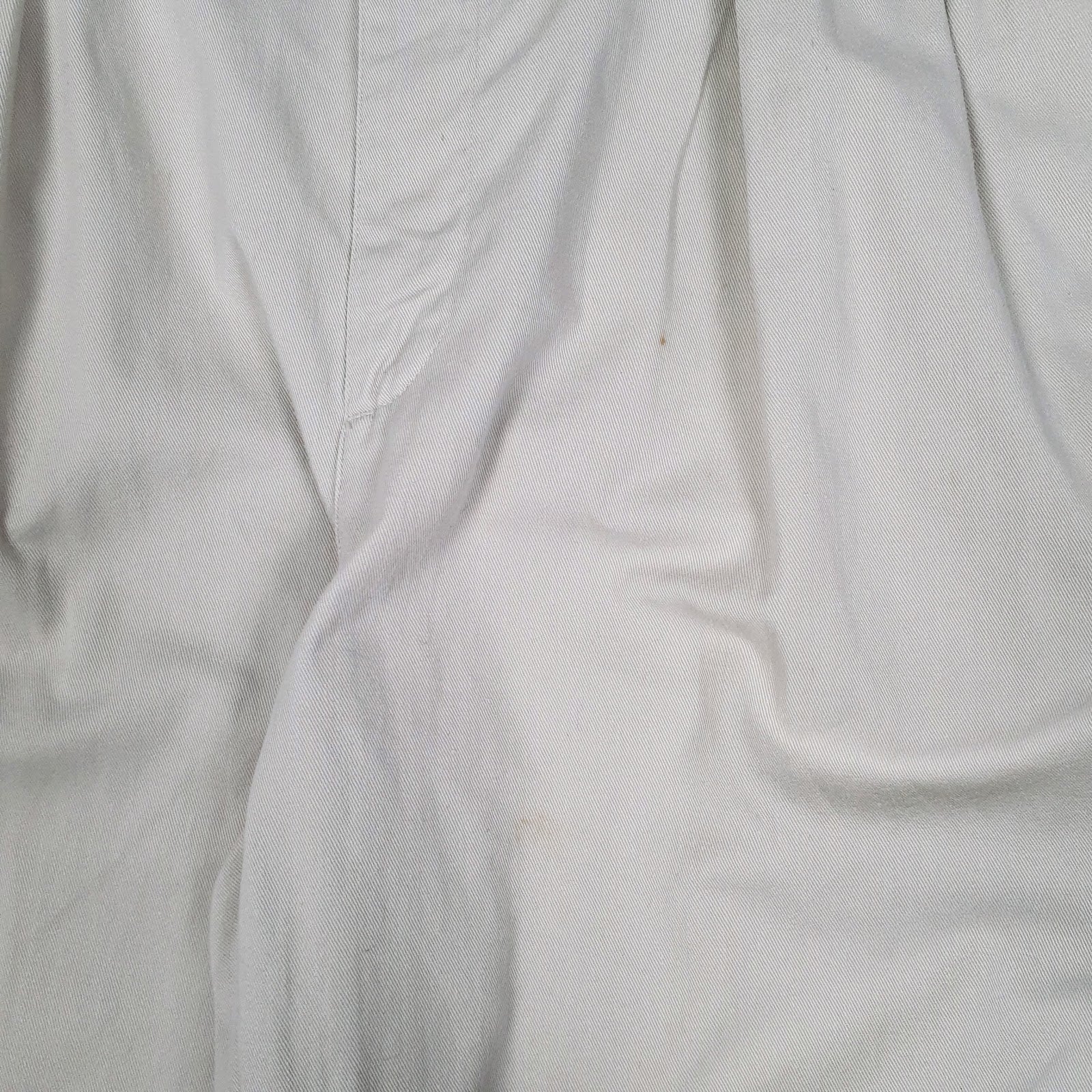 Mens Grey Polo Ralph Lauren Vintage 1980s Made In USA Double Pleated Golf  Trousers