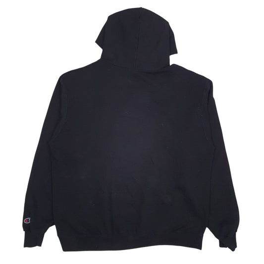 Mens Black Champion  Hoodie Jumper