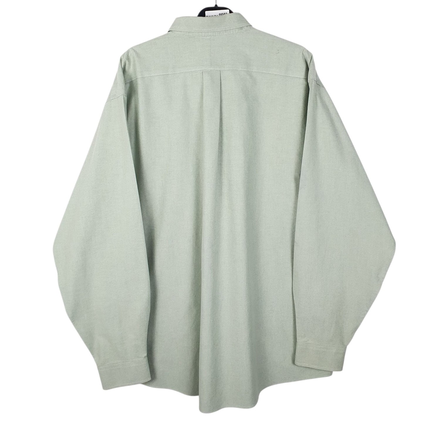 Mens Green L.L.Bean Apple Rock  Shirt