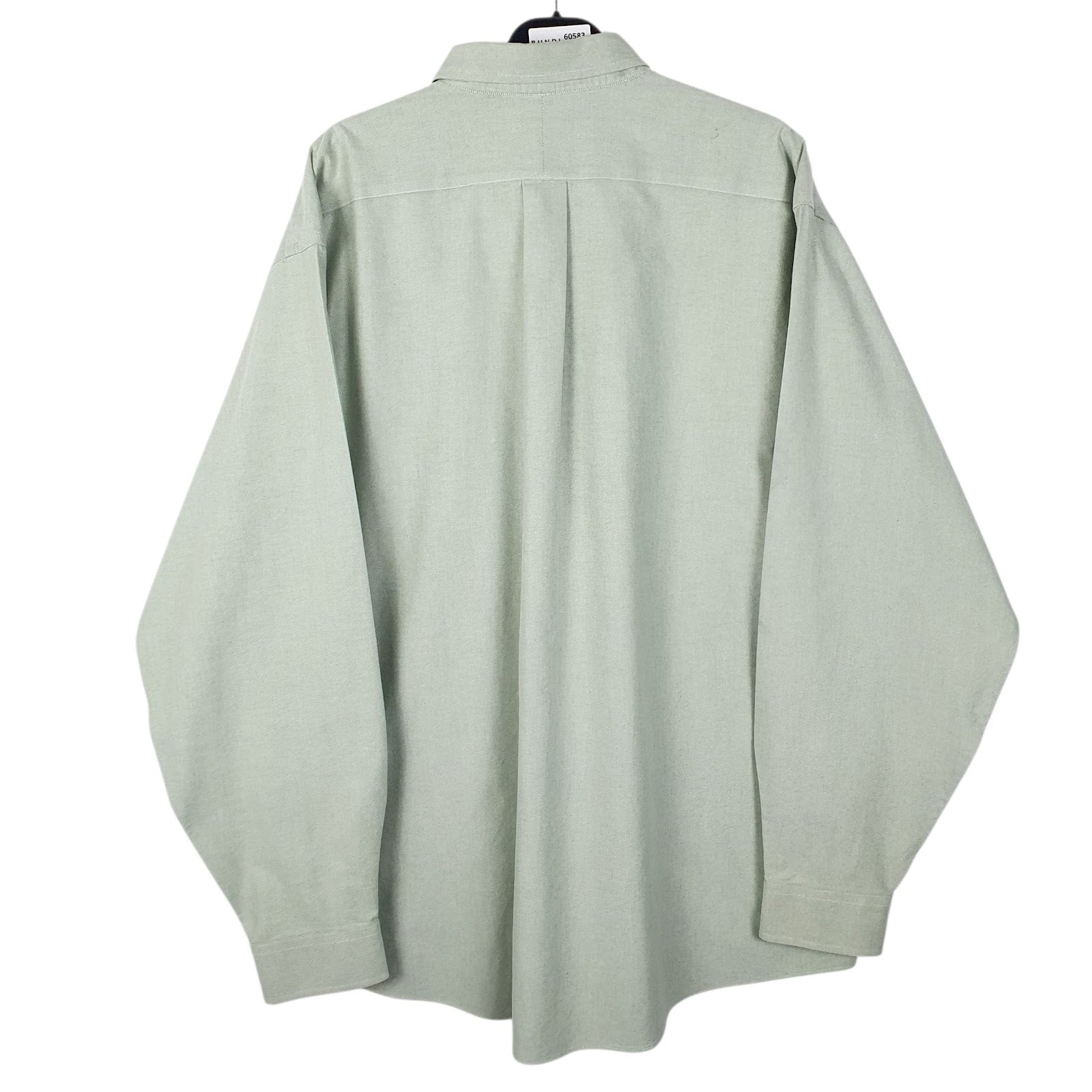 Mens Green L.L.Bean Apple Rock  Shirt
