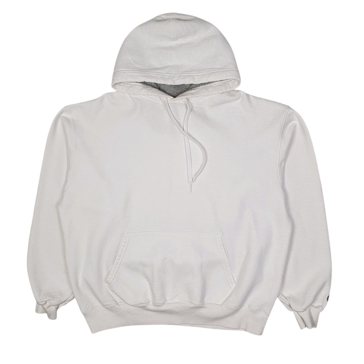 Mens White Champion  Hoodie Jumper