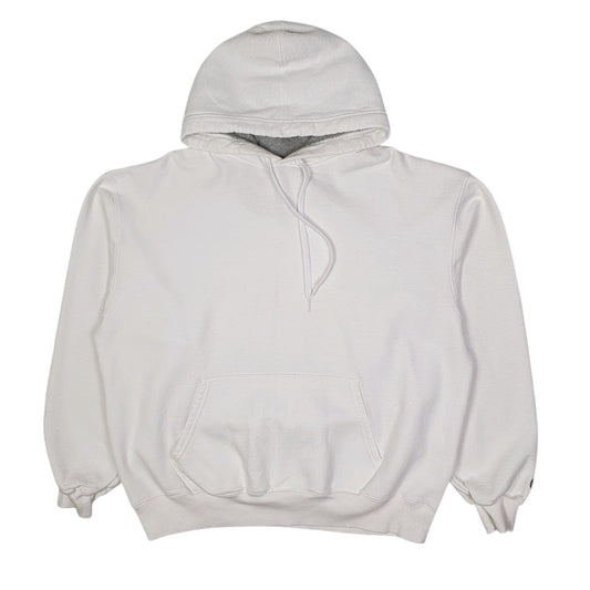 Mens White Champion  Hoodie Jumper