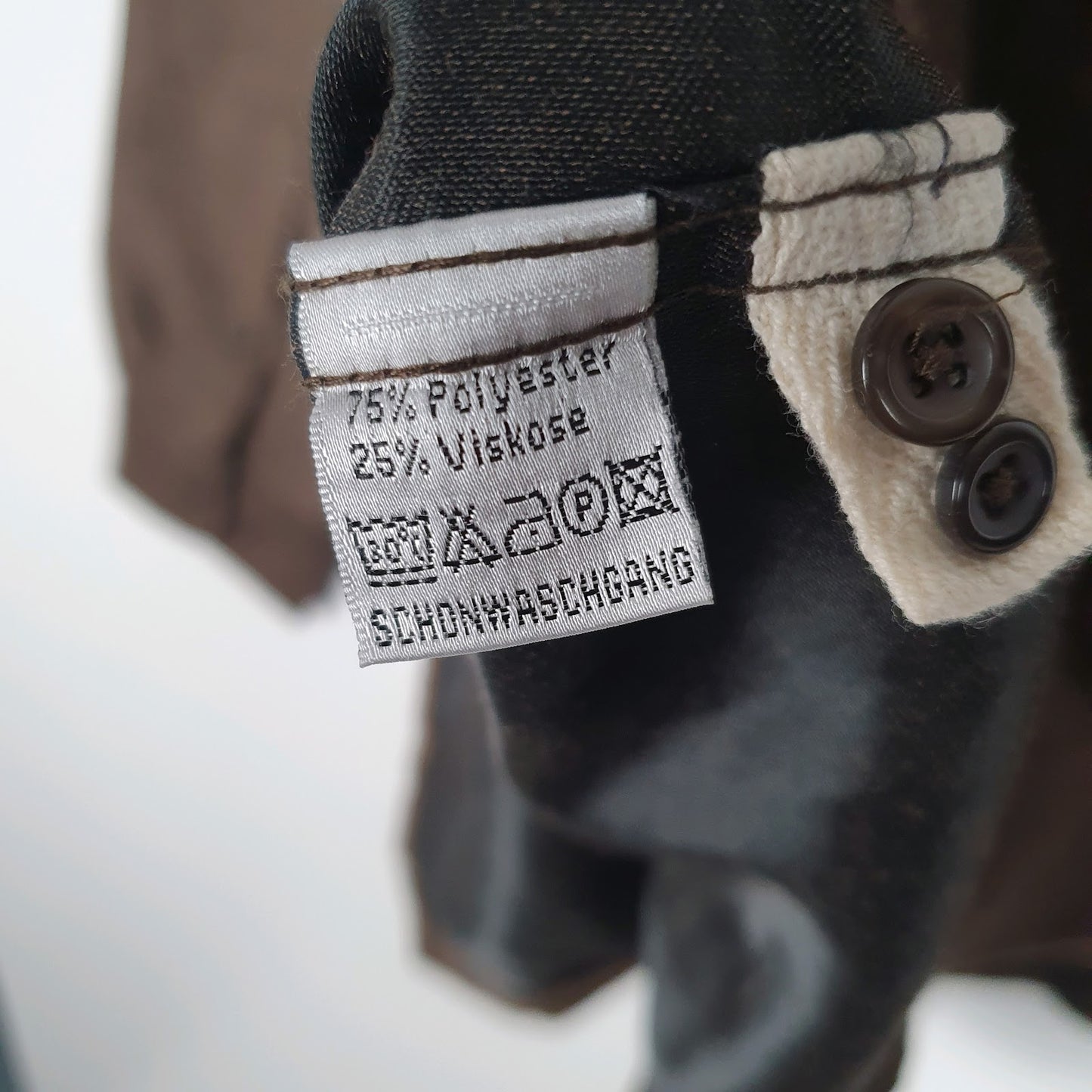 Mens Brown Watsons Flannel  Shirt