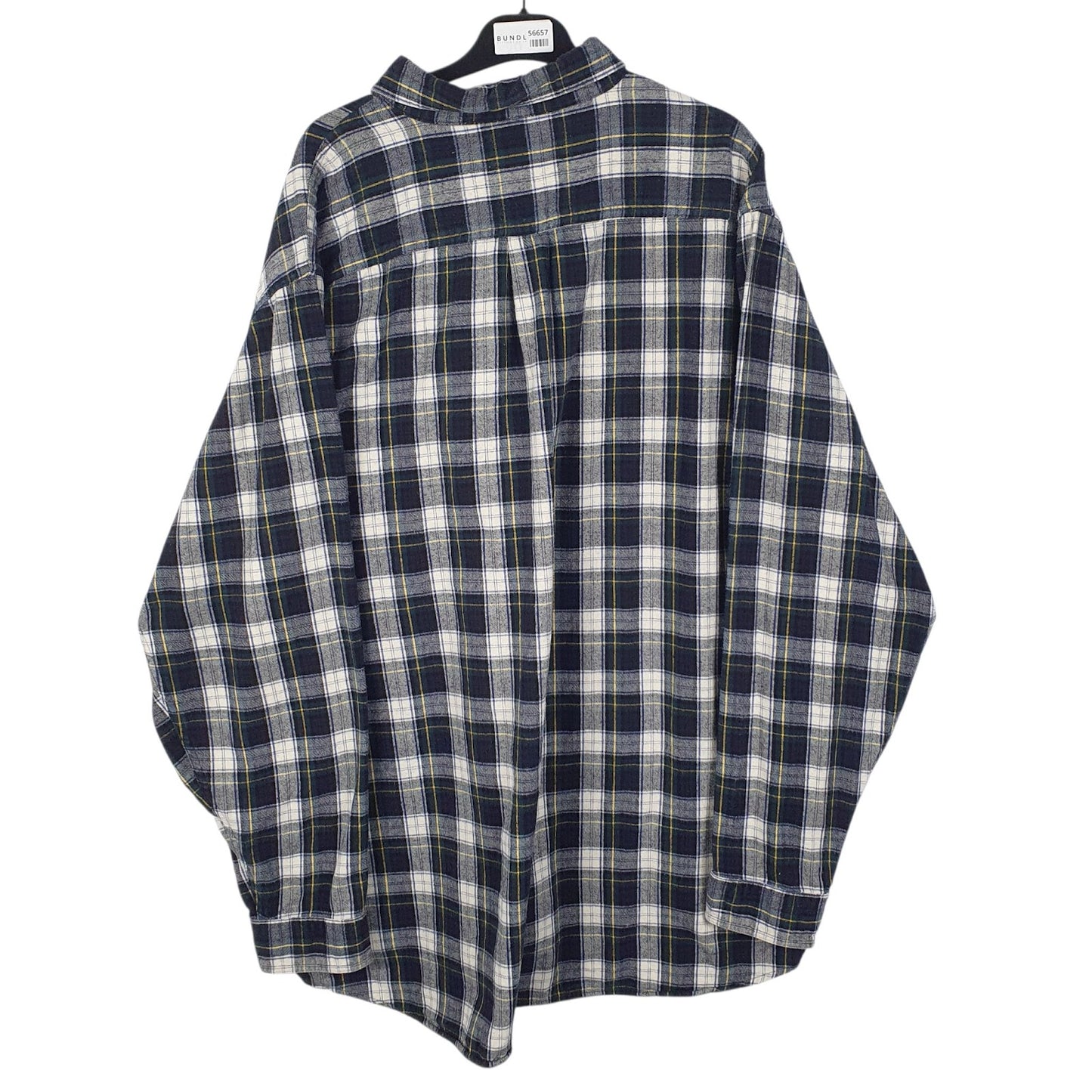 Mens Navy L.L.Bean Flannel  Shirt