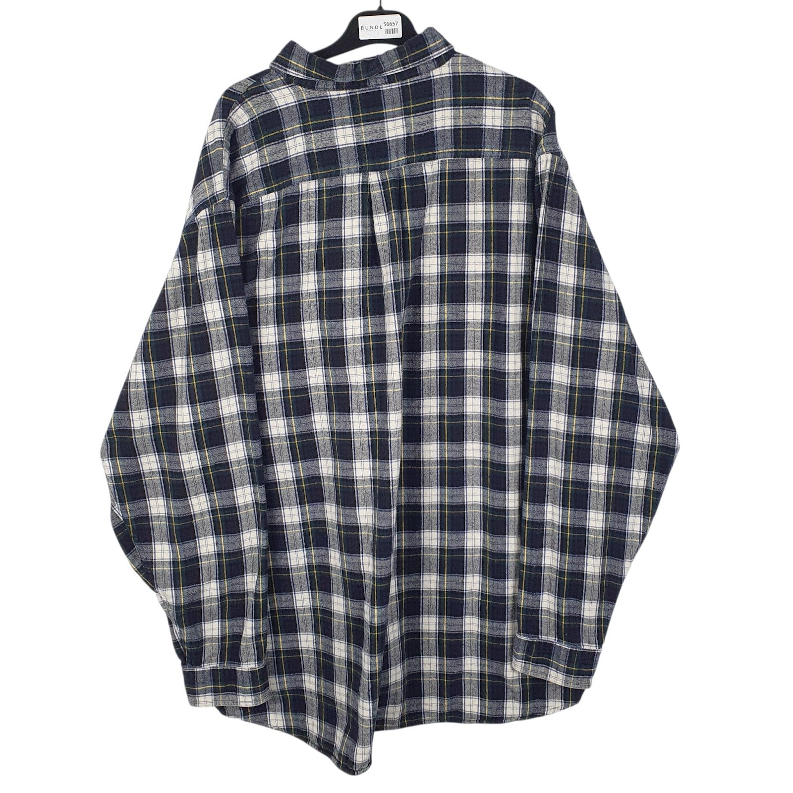 Mens Navy L.L.Bean Flannel  Shirt