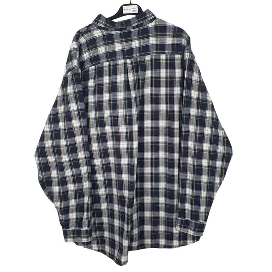 Mens Navy L.L.Bean Flannel  Shirt