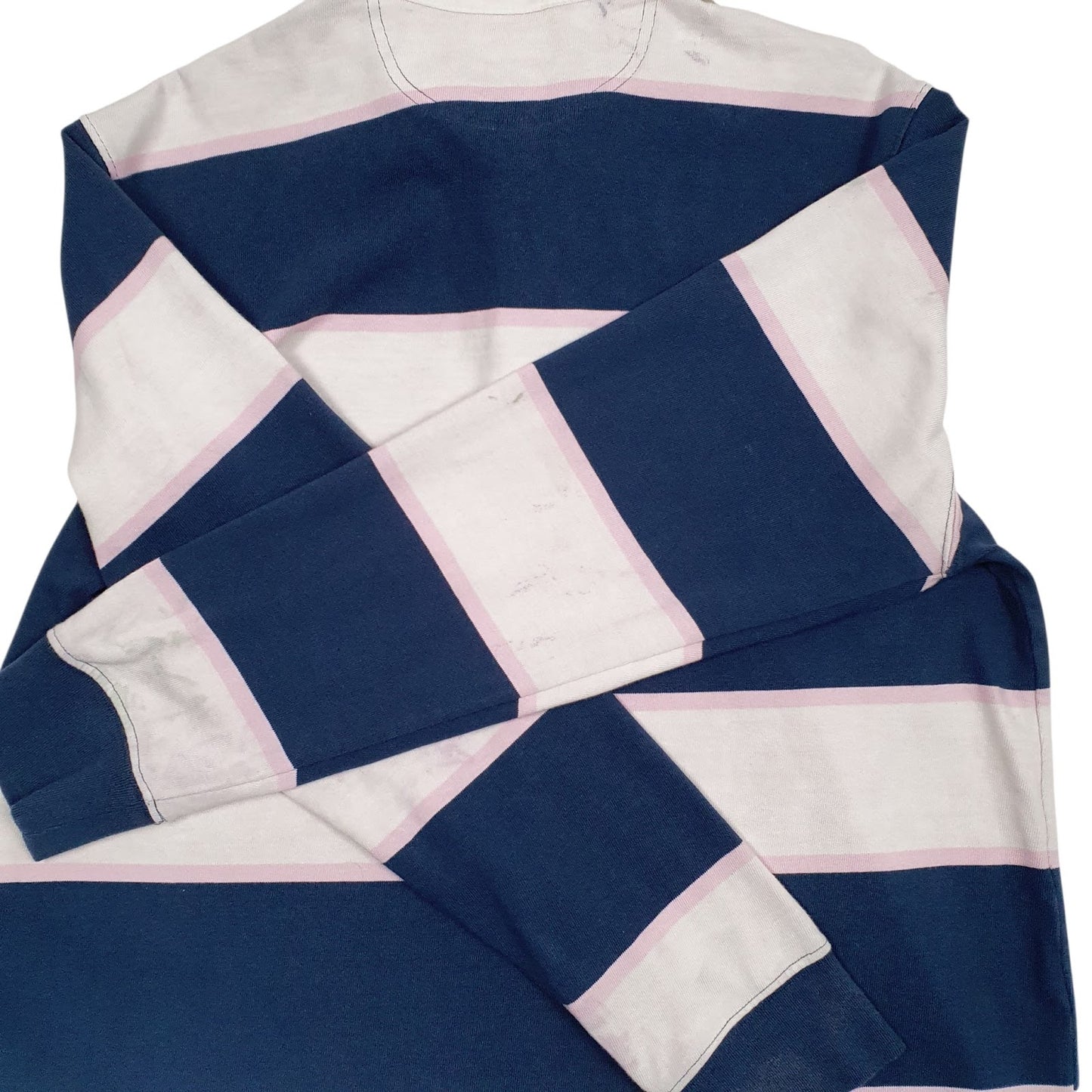Mens White Joe Fresh Rugby  Polo Shirt