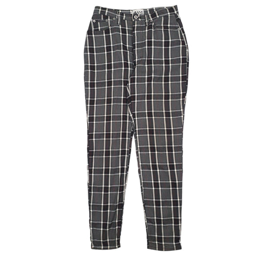 Womens Grey Dolce and Gabbana Plaid Chino Trousers
