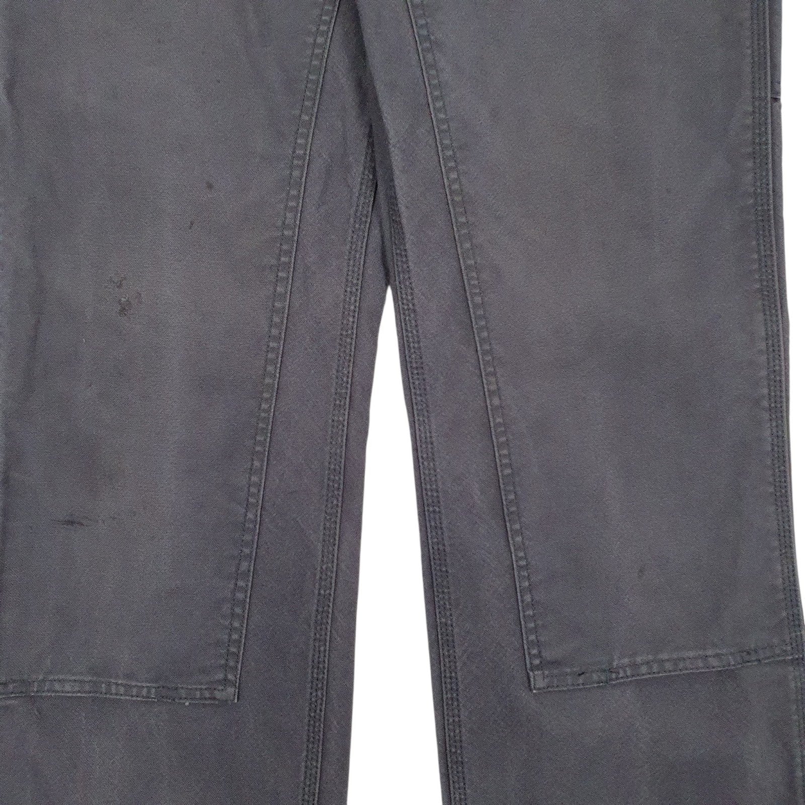 Mens Grey Carhartt Double Knee  Trousers