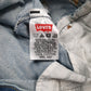 Mens Blue Levis Distressed  Jeans