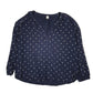 Womens Navy Old Navy Blouse Long Sleeve T Shirt