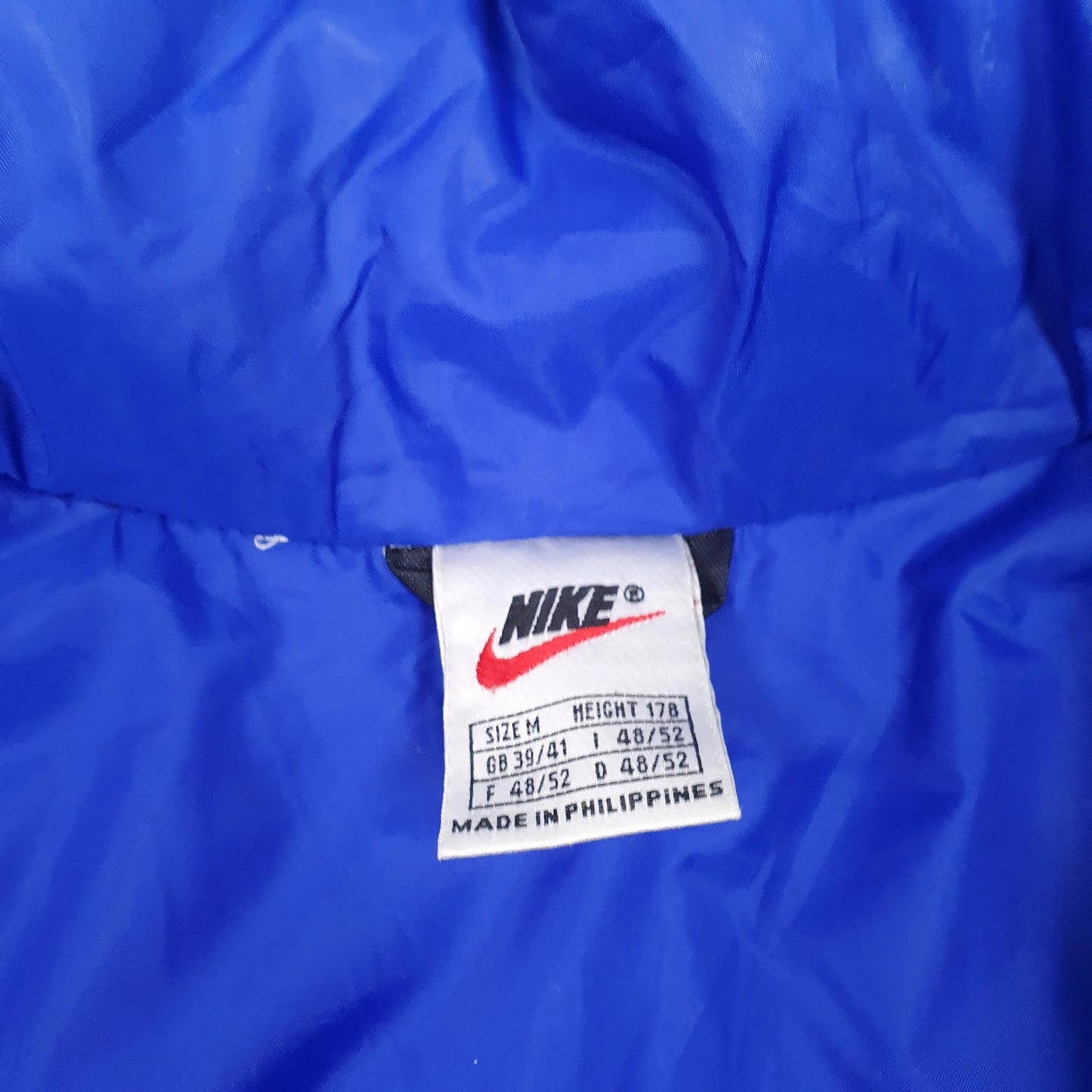 Mens Black Nike Vintage 00s  Coat