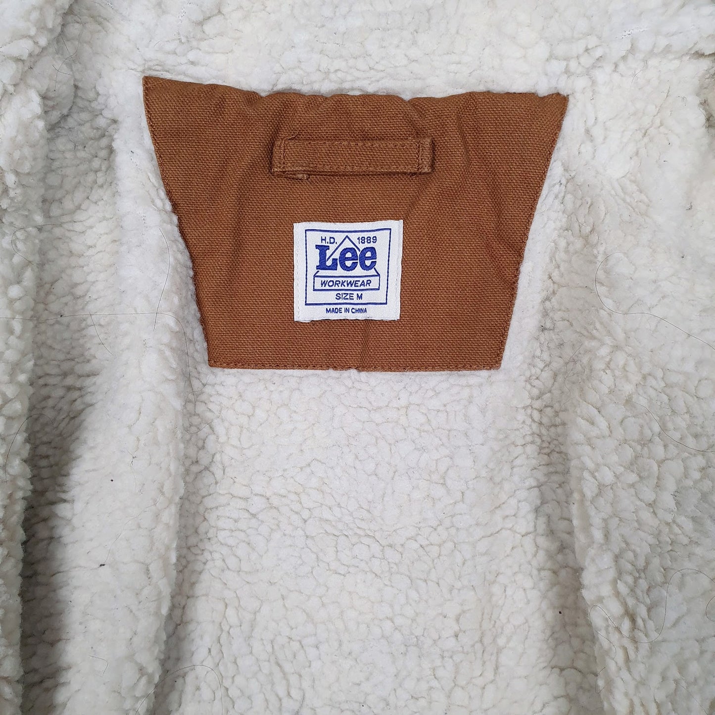 Mens Brown Lee Sherpa Lined Active  Coat