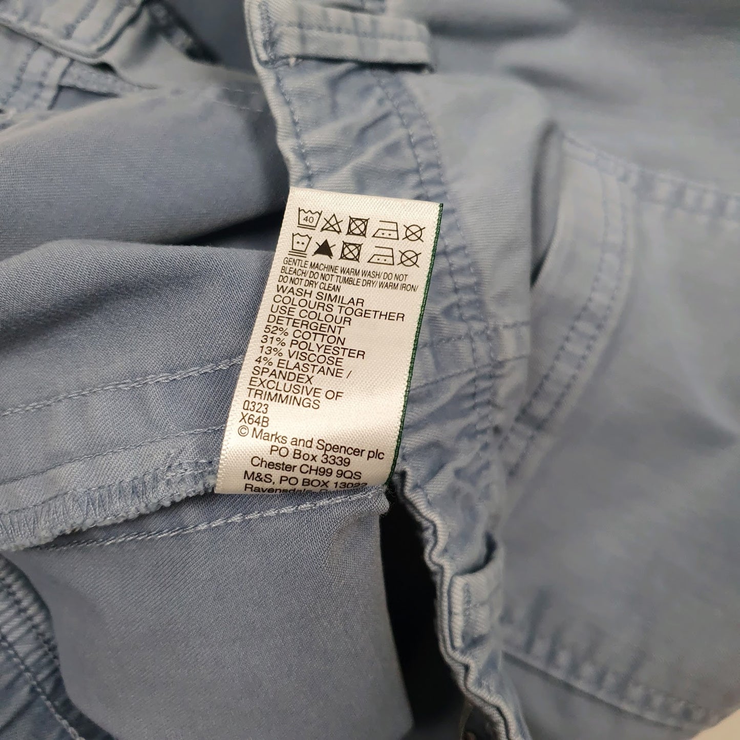 Womens Blue M&S   Trousers