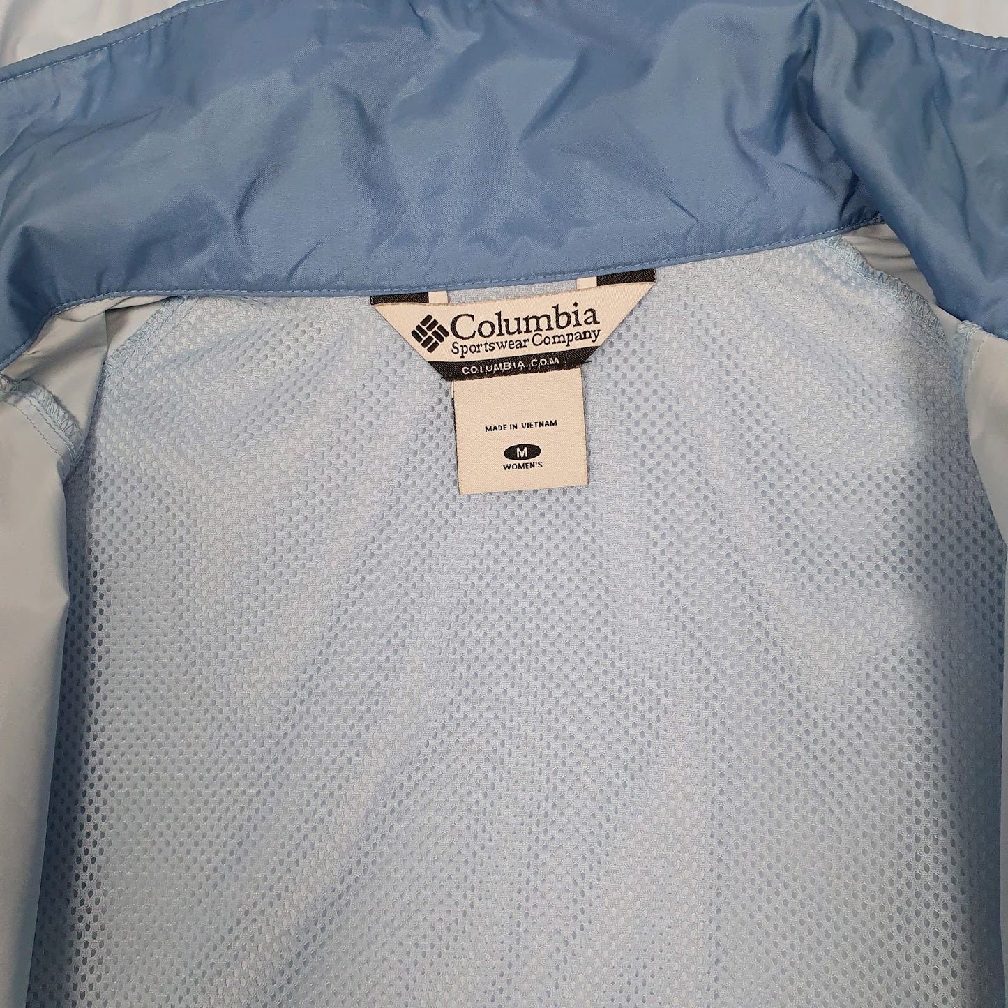 Womens Blue Columbia Sportswear Company Packable  Coat