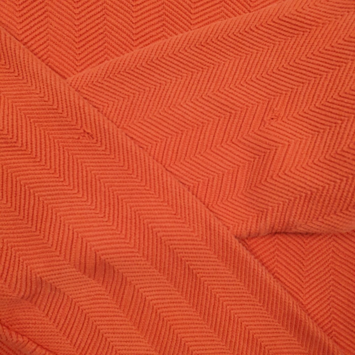 Mens Orange Ralph Lauren Vintage Knitwear Crewneck Jumper