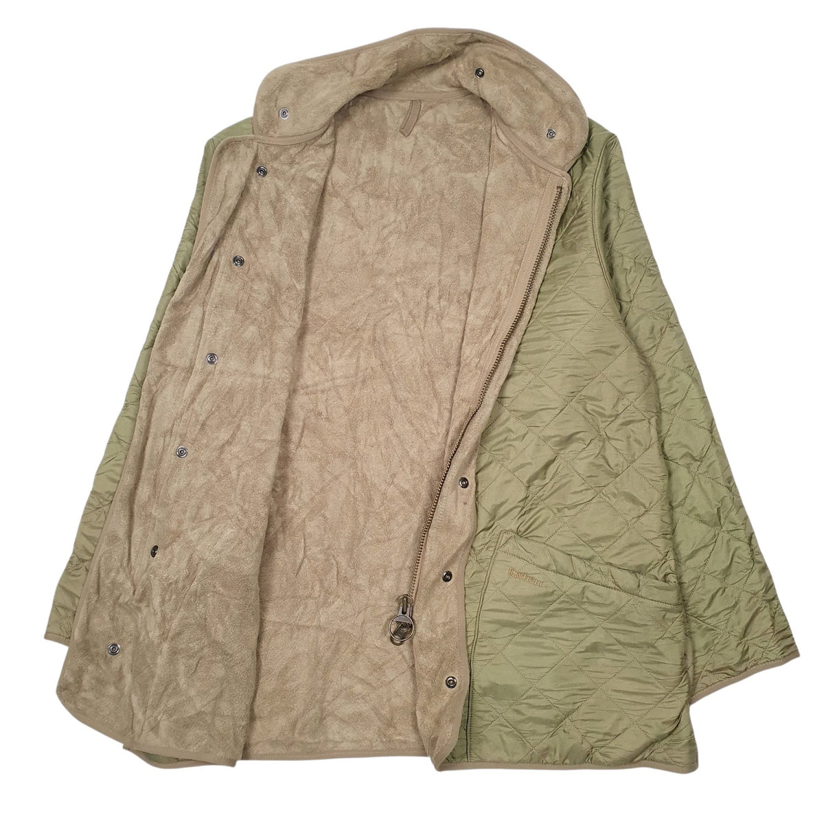 Mens Green Barbour Polar  Coat