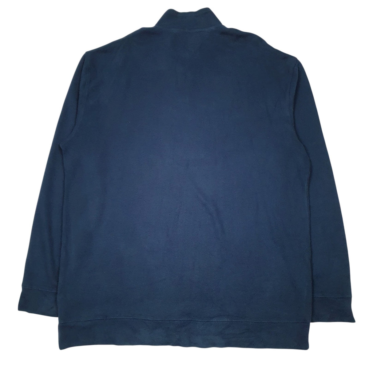 Mens Blue Tommy Hilfiger  Quarter Zip Jumper