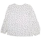 Womens White M&S Polka Dot Low Cut  T Shirt