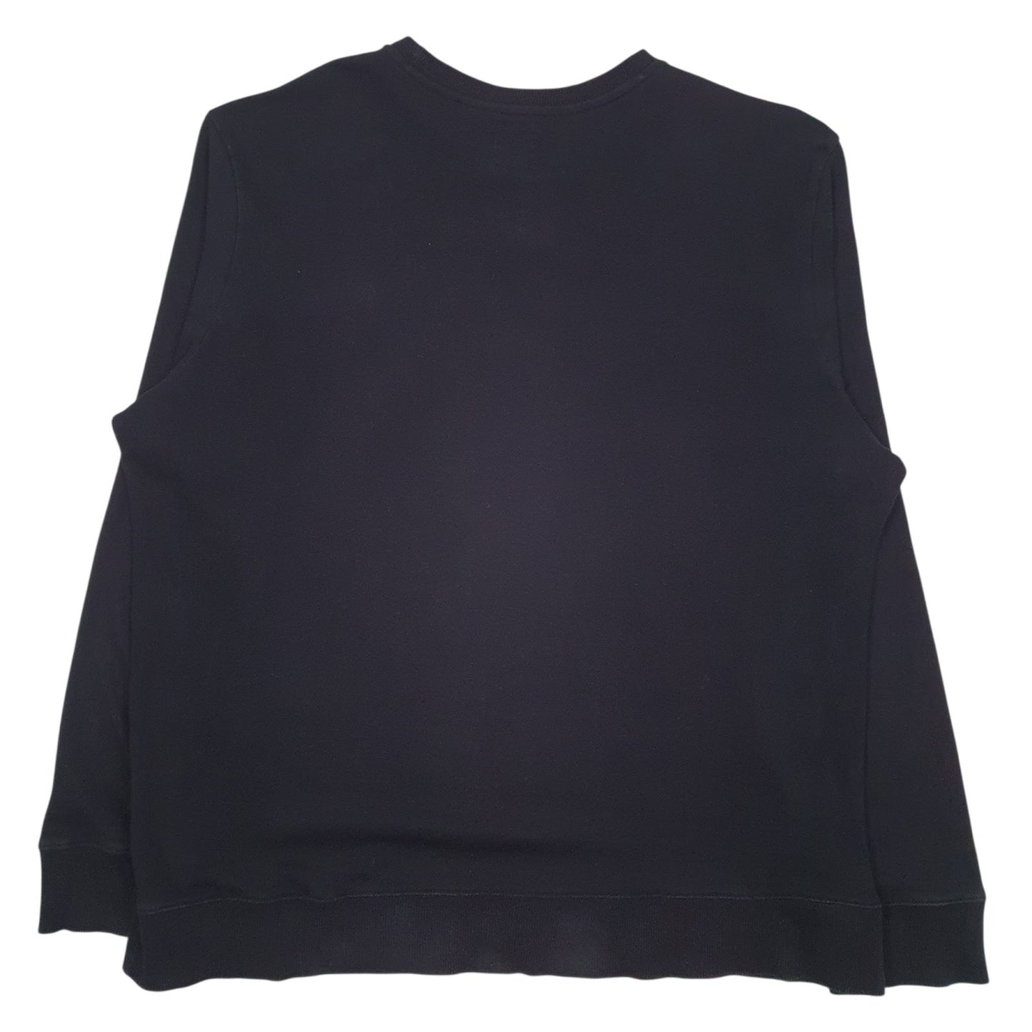 Mens Black Champion  Crewneck Jumper