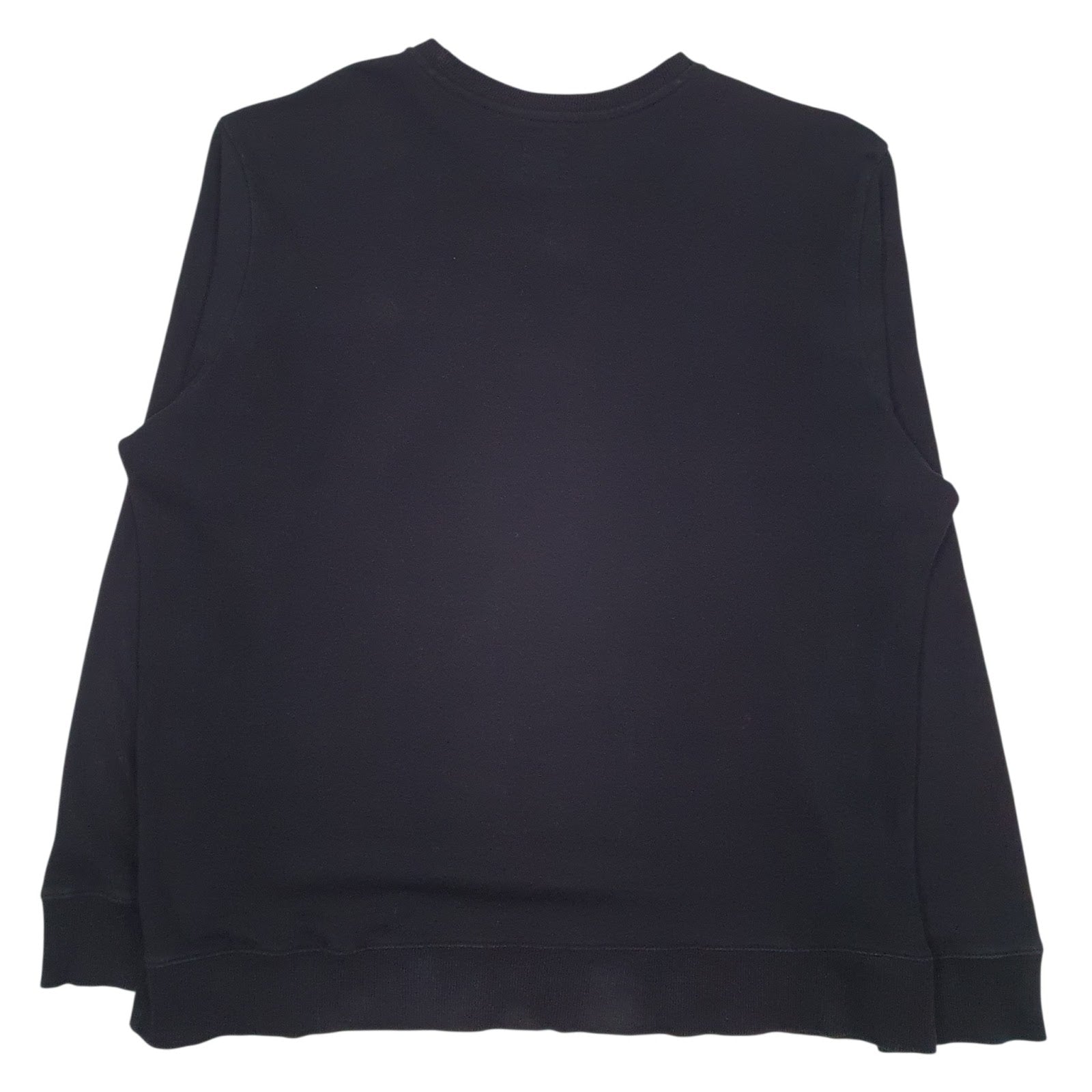 Mens Black Champion  Crewneck Jumper
