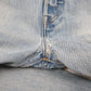 Mens White Levis Tapered  Jeans