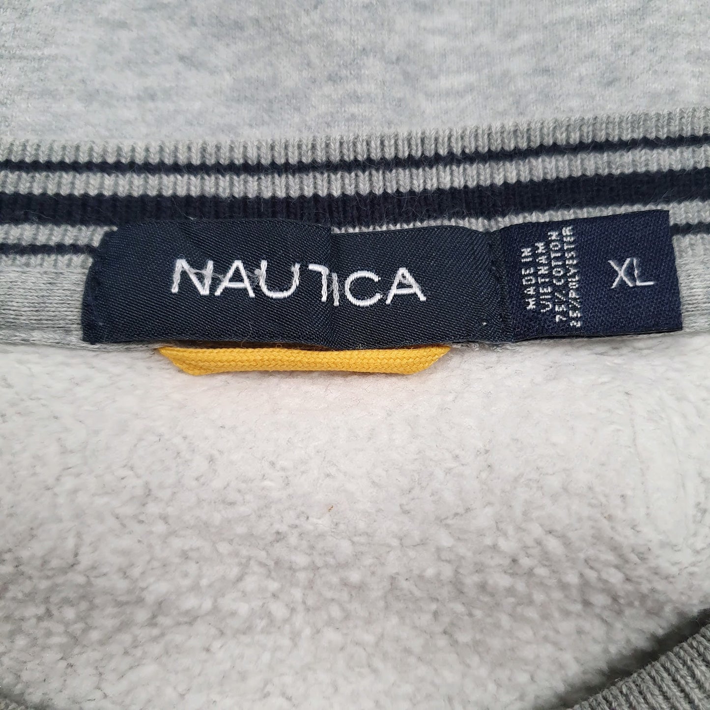 Mens Grey Nautica  Crewneck Jumper