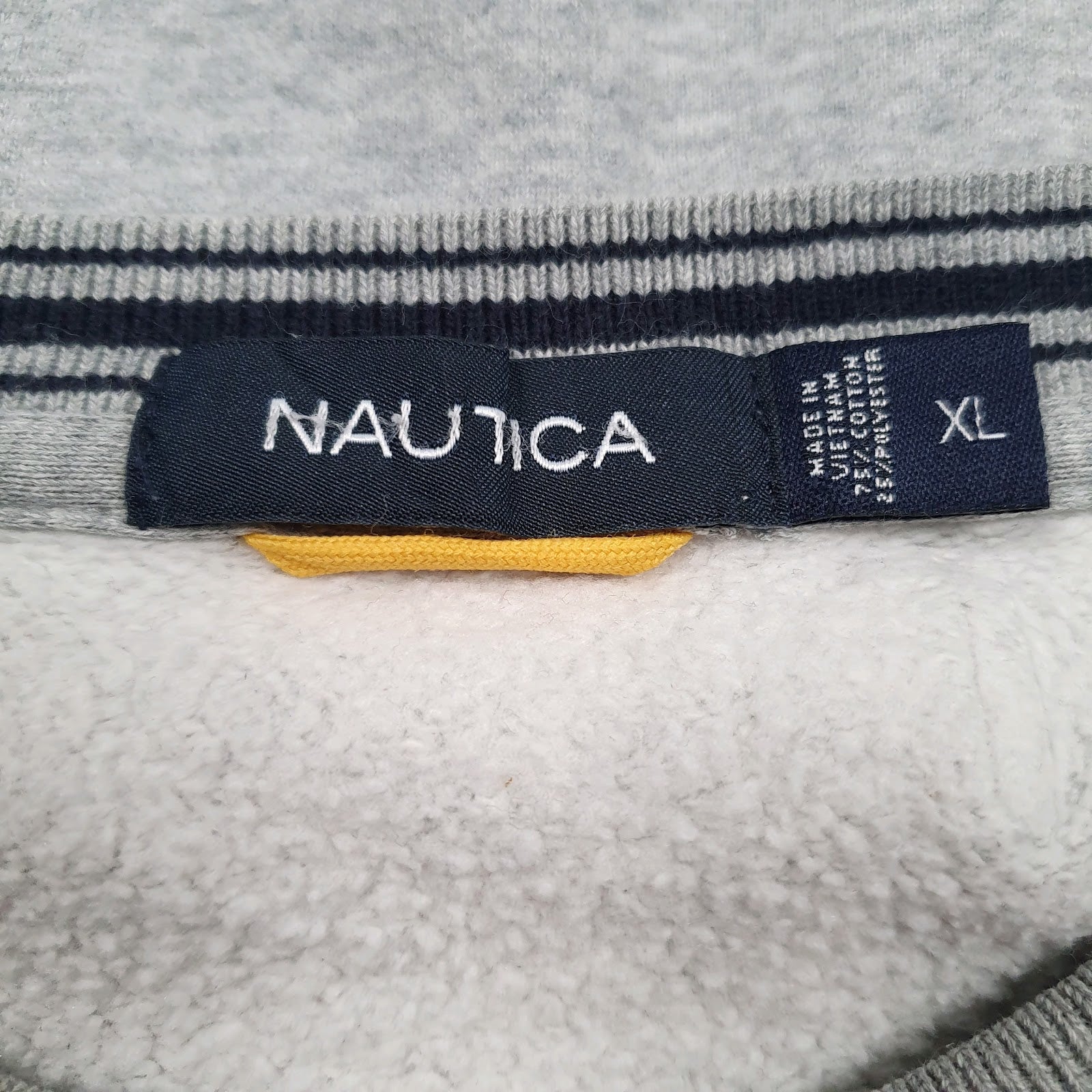 Mens Grey Nautica  Crewneck Jumper