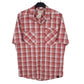 Mens Red L.L.Bean  Short Sleeve Shirt