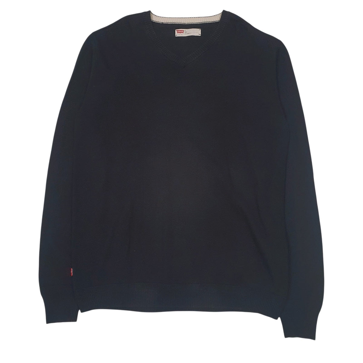 Mens Black Levis  Crewneck Jumper