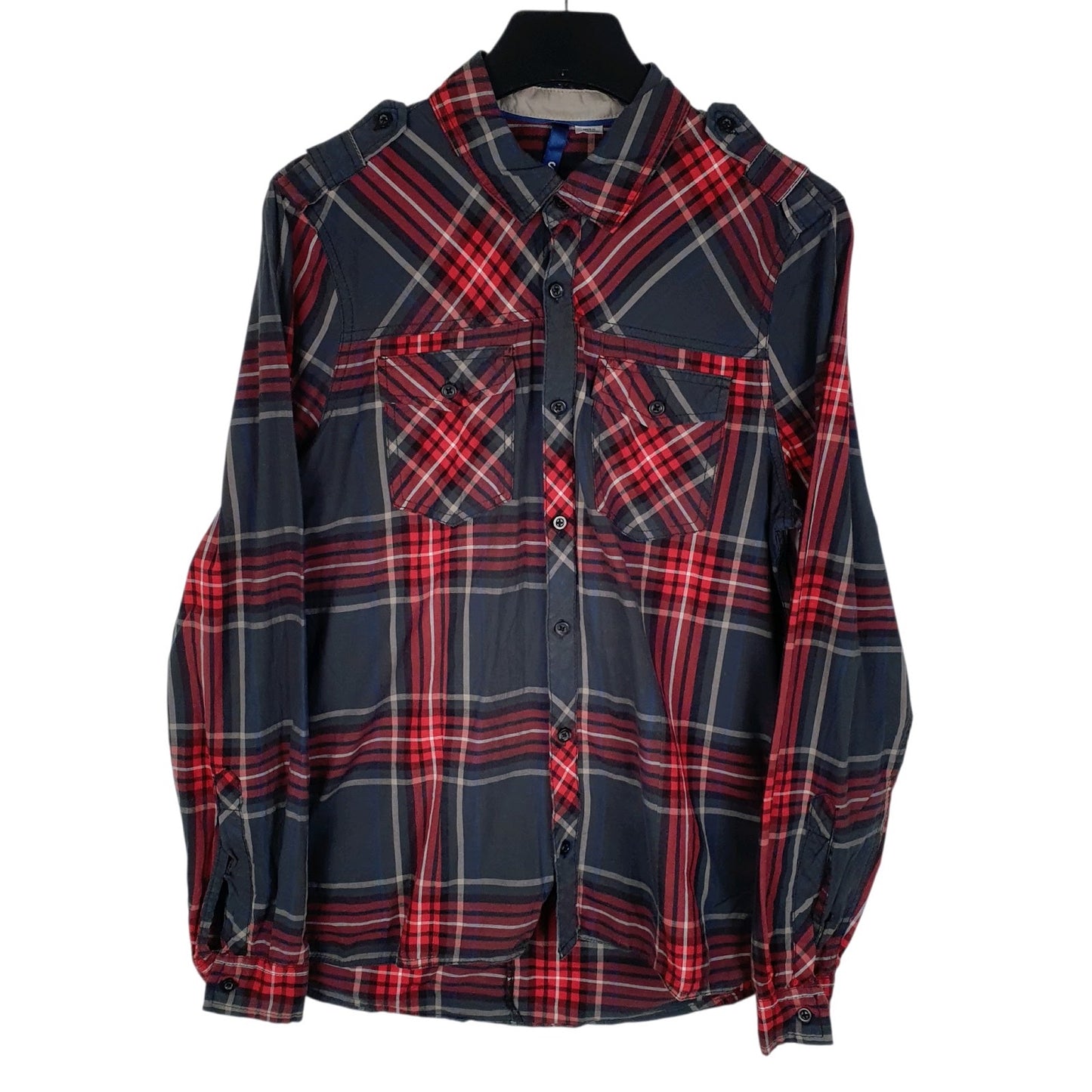 Mens Grey Unbranded  Long Sleeve Shirt